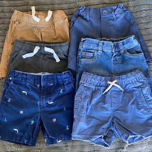 6 pairs of shorts 2T